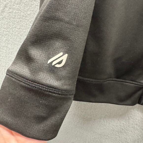 Eddie Bauer Jacket Mens Medim Black FreeDry Motion Full Zip Hoodie Activewear - Picture 4 of 7